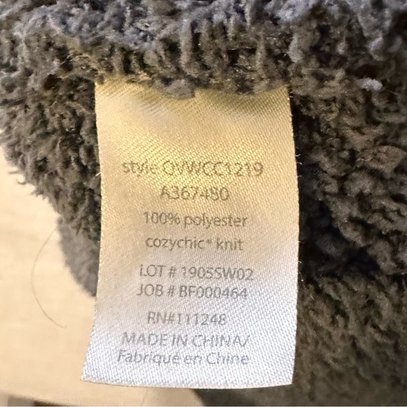 Barefoot Dreams Cowl Neck Pullover – Grey (Size XL) - Picture 5 of 5